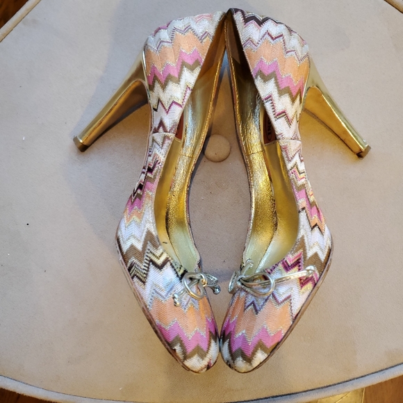 MISSONI Pink Multi Pump - Picture 5 of 5